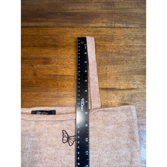 WITTY FOX  Cropped Butterfly Tank Top - Picture 6 of 6